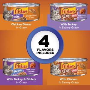 Purina Friskies Turchicken Wet Cat Food Variety Pack